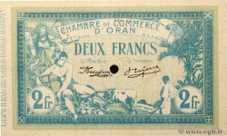 2 Francs Annulé ALGERIA Oran 1915 JP.141.18