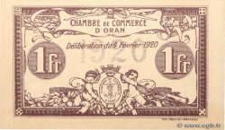 1 Franc ALGERIEN Oran 1920 JP.141.23 ST