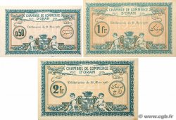 1 et 2 Francs Lot ALGÉRIE Oran 1921 JP.141.27 et JP.141.29 SPL