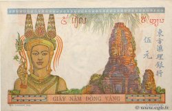 5 Piastres INDOCHINE FRANÇAISE  1949 P.055d SUP