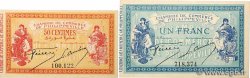 50 Centimes et 1 Franc Lot ALGÉRIE Philippeville 1914 JP.142.03 et JP.142.06 pr.NEUF