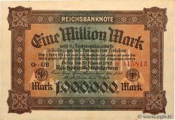 1 Million Mark GERMANY  1923 P.086a