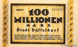 100 Millions Mark GERMANY Düsseldorf 1923 