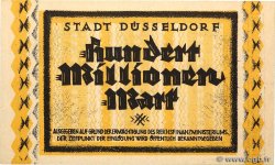 100 Millions Mark GERMANY Düsseldorf 1923  AU