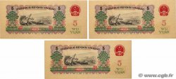 5 Yüan Consécutifs CHINA  1960 P.0876b UNC