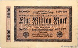 1 Million Mark GERMANY  1923 P.093