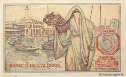 5 Francs ALGÉRIE  1944 P.094a SPL+