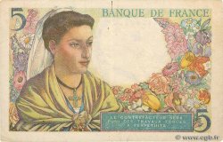 5 Francs BERGER FRANCE  1947 F.05.07 VF+