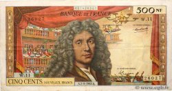 500 Nouveaux Francs MOLIÈRE FRANCE  1963 F.60.05