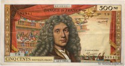 500 Nouveaux Francs MOLIÈRE FRANCE  1963 F.60.04