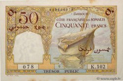 50 Francs DSCHIBUTI   1952 P.25 fST+