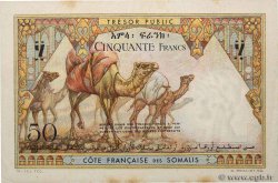 50 Francs DSCHIBUTI   1952 P.25 fST+