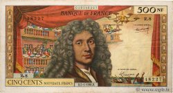 500 Nouveaux Francs MOLIÈRE FRANCE  1961 F.60.03