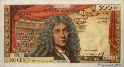 500 Nouveaux Francs MOLIÈRE FRANCE  1960 F.60.02