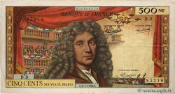500 Nouveaux Francs MOLIÈRE FRANKREICH  1959 F.60.01
