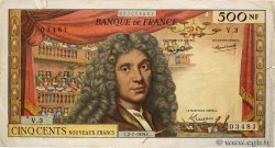 500 Nouveaux Francs MOLIÈRE FRANKREICH  1959 F.60.01