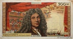 500 Nouveaux Francs MOLIÈRE FRANCE  1961 F.60.03 TB