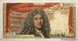 500 Nouveaux Francs MOLIÈRE FRANCIA  1963 F.60.05