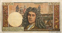 500 Nouveaux Francs MOLIÈRE FRANCE  1963 F.60.04 TB