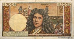 500 Nouveaux Francs MOLIÈRE FRANCE  1963 F.60.05 F