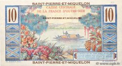 10 Francs Colbert SAINT PIERRE AND MIQUELON  1946 P.23 UNC-
