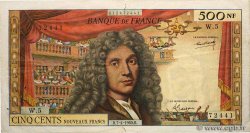 500 Nouveaux Francs MOLIÈRE FRANCIA  1960 F.60.02