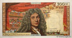500 Nouveaux Francs MOLIÈRE FRANCE  1965 F.60.08