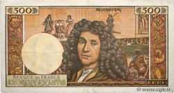 500 Nouveaux Francs MOLIÈRE FRANCE  1965 F.60.08 VF+