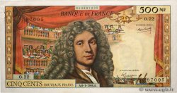500 Nouveaux Francs MOLIÈRE FRANCE  1966 F.60.09