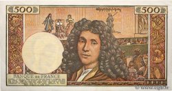 500 Nouveaux Francs MOLIÈRE FRANCE  1966 F.60.09 SUP+