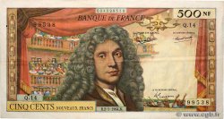 500 Nouveaux Francs MOLIÈRE FRANCE  1964 F.60.06