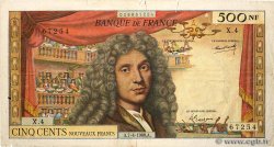 500 Nouveaux Francs MOLIÈRE FRANCIA  1960 F.60.02