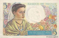 5 Francs BERGER FRANCE  1947 F.05.07 VF