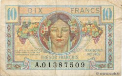10 Francs TRÉSOR FRANÇAIS FRANCE  1947 VF.30.01
