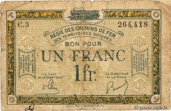 1 Franc FRANCE regionalism and various  1923 JP.135.05