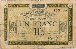 1 Franc FRANCE regionalism and various  1923 JP.135.05
