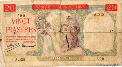 20 Piastres FRENCH INDOCHINA  1949 P.081a