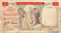 20 Piastres FRENCH INDOCHINA  1949 P.081a