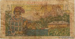5 Francs Bougainville MARTINIQUE  1946 P.27 G