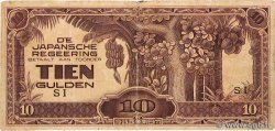 10 Gulden NIEDERLÄNDISCH-INDIEN  1942 P.125c