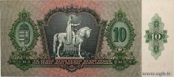 10 Pengö UNGARN  1936 P.100 fST+