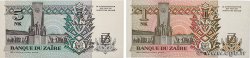 1 et 5 Nouveaux Makuta Lot ZAÏRE  1993 P.47 et P.48 NEUF