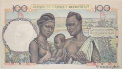 100 Francs FRENCH WEST AFRICA  1948 P.40 AU