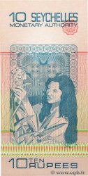 10 Rupees SEYCHELLES  1979 P.23a FDC