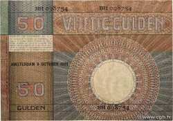 50 Gulden NIEDERLANDE  1929 P.047 S