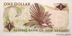 1 Dollar Petit numéro NEUSEELAND  1975 P.163c ST