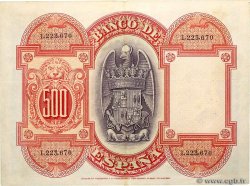 500 Pesetas ESPAÑA  1927 P.073a BC+