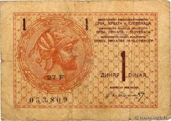 1 Dinar YUGOSLAVIA  1919 P.012
