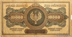 10000 Marek POLOGNE  1922 P.032 pr.B