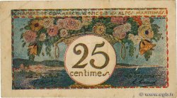 25 Centimes FRANCE regionalism and various Nice 1918 JP.091.16 F+